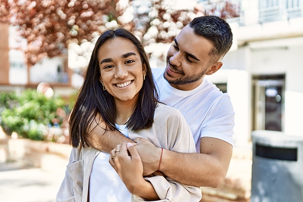 young adult couple after LASIK Eye Surgery in Bayside, Queens