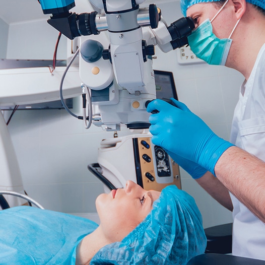 Cornea Surgery at metro eye md